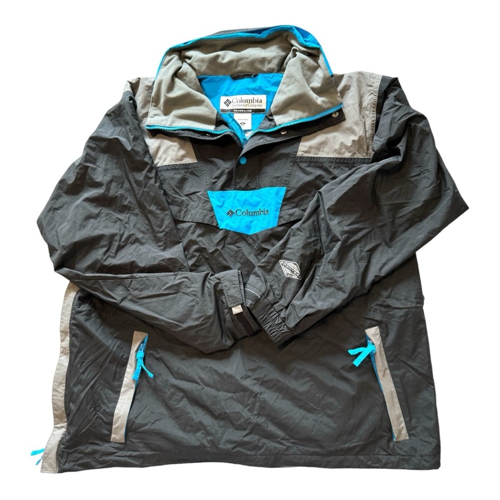Columbia Men’s Riptide Quarter-zip windbreaker-size XL